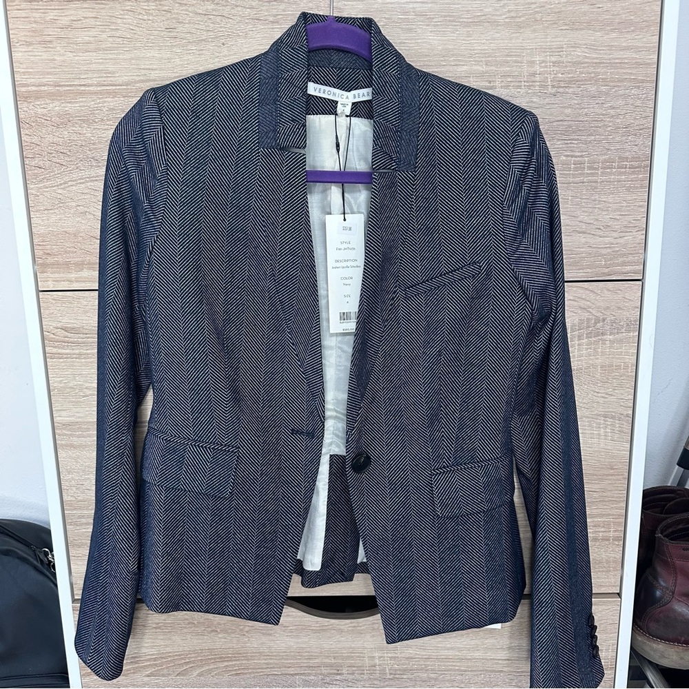 Veronica Beard Anaheim Dickey Jacket Size 4 NEW
